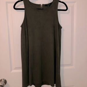 Olive Green Slip Dress